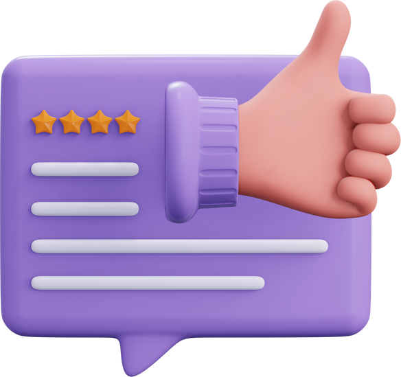 3D Positive Feedback Icon